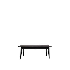 American White Oak Bench 118cm - Black