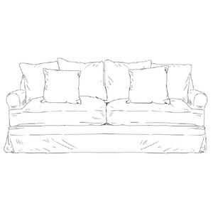 Newport 3.5 Seater Sofa Base [Base Only]