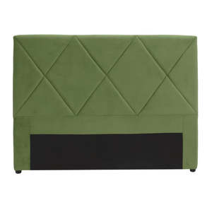 Headboards: Diamond Stitched Headboard - Double/Queen - Green