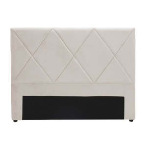 Diamond Stitched Headboard - Double/Queen - Taupe