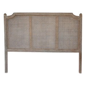 Headboards: French Country Rattan Headboard - King