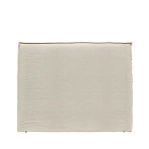 Slip Cover Headboard - Oatmeal - Queen