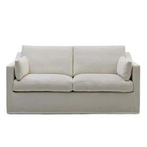Hamptons Urbane 2.5 Seater Slip-Cover Sofa - Ivory
