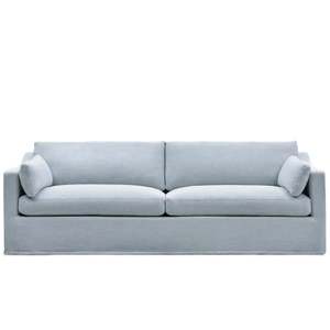 Hamptons: Hamptons Urbane Four Seater Slip-Cover Sofa - Beach