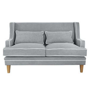 Hamptons: Hamptons Grey Two Seater Couch