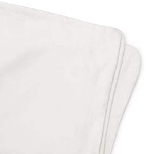 Slip-Cover Set for Relaxed Ottoman - White