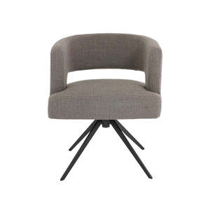 Products: Multipurpose Swivel Chair - Warm Grey & Black