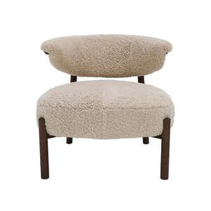 Cosy Sheepskin Occasional Chair - Natural