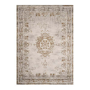 Turkish Style Distressed Rug 3m x 4m - Faded Grey Tones