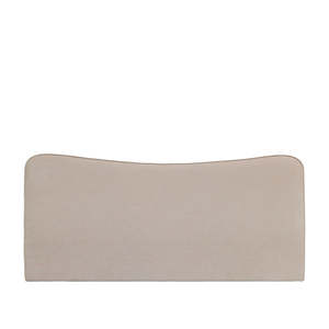Wave Headboard - Beige - Super King