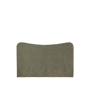 Wave Headboard 130cm High - Herb - Queen
