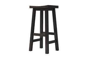 Stools & Leaners: Barc 800h Solid Seat Barstool - Ash