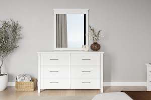 Brook: Brook 6 Drawer Dresser & Mirror