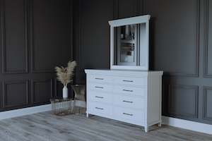 Bayswater 8 Drawer Dresser & Mirror