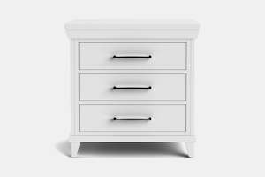 Bayswater: Bayswater 3 Drawer Bedside Table