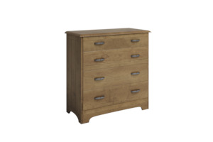 Calais 4 Drawer Tallboy