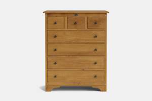 Tallboys: Villager 7 Drawer Scotch Chest