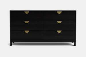 Bronte 6 Drawer Lowboy - 1537mm - Pine