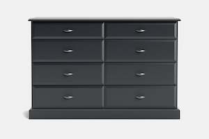 Bedroom Drawers: Andorra 8 Drawer Lowboy
