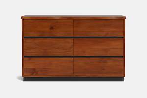 Bedroom Drawers: Neo 6 Drawer Lowboy