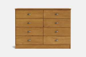 Lowboys: Northville 8 Drawer Lowboy