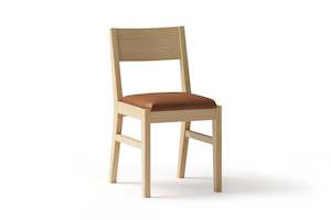 Dining Chairs: Rhea Dining Chair - Pine
