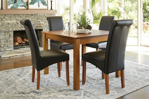 Dining Suites: Trafalgar 5 Piece Square Dining Suite