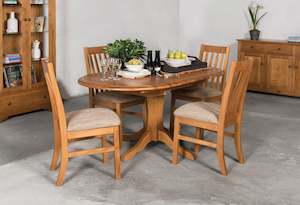 Villager Oval Extension Dining Suite