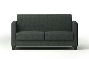 Sofa: Charleston 2 Seat Sofa - Charcoal