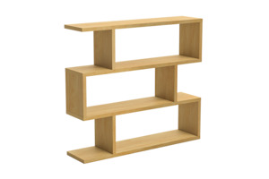 All: Zeta 1079H Bookcase - Pine