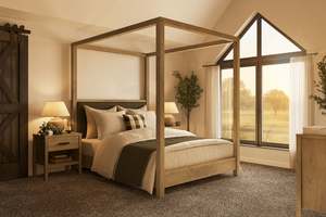 Super King Beds: Montana Canopy Bed