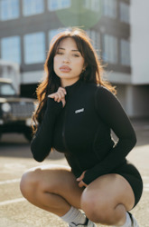 Sporty X Sexy: SNATCHED JACKET - BLACK
