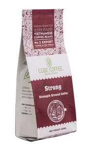 Products: Strong Strength Ground Coffee 200g Bag