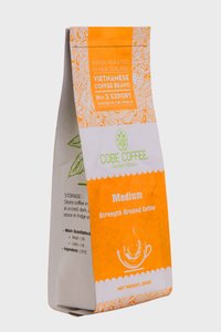 Products: Medium Strength Ground Coffee 200g Bag