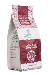 Products: Coffee Beans Strong Strength 1kg Bag