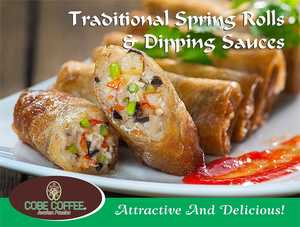 Products: Hot Spring Roll – Cha Ram : 3 For