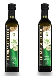 Hemp Seed Oil - NZ Extra Virgin 500ml Twin Pack - Cocavo