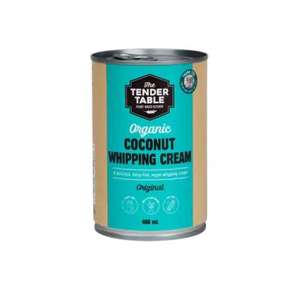 Organic Dairy-Free Coconut Whipping Cream 400ml - Cocavo