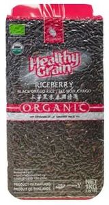Organic Black Cargo Rice 1kg - Cocavo