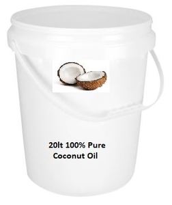 100% Pure Coconut Oil - Bulk 20lt - Cocavo