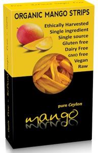 Organic Mango Strips 100g - 1kg - Cocavo