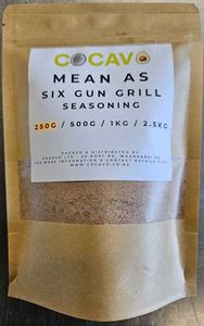 Products: Six Gun Grill Seasoning 250g / 500g / 1kg (South Africa) - Cocavo