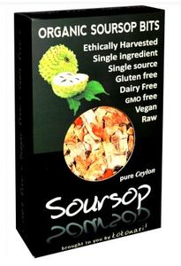 Products: Organic Dried Soursop Bits 60g - Cocavo