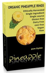 Products: Organic Pineapple Rings 100g - 2.5kg - Cocavo