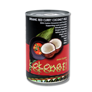 Coconut Red Curry Milk 400ml (Organic) - Cocavo