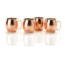 Barware Glassware: Copper Mule Mugs - The Foursome