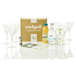 Cocktail Sets Gifts: The Lemon Drop Martini Cocktail Kit