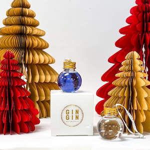 Takapuna Buttefly Pea & Clarity Gin Bauble Duo
