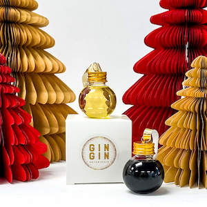 All Christmas Collection: Pineapple & Red Ruby Gin Baubles