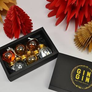 All Christmas Collection: Festive Spirit - Mixed Set of 6 Baubles